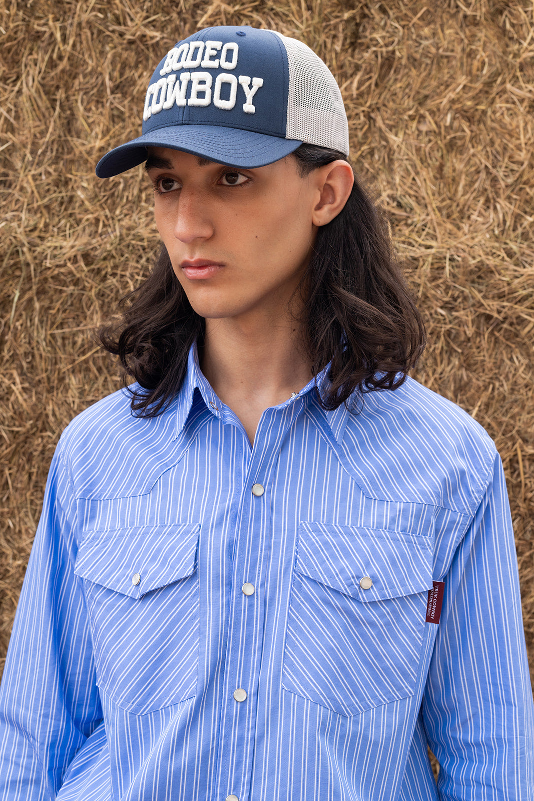 Rodeo cowboy 2-tone cap