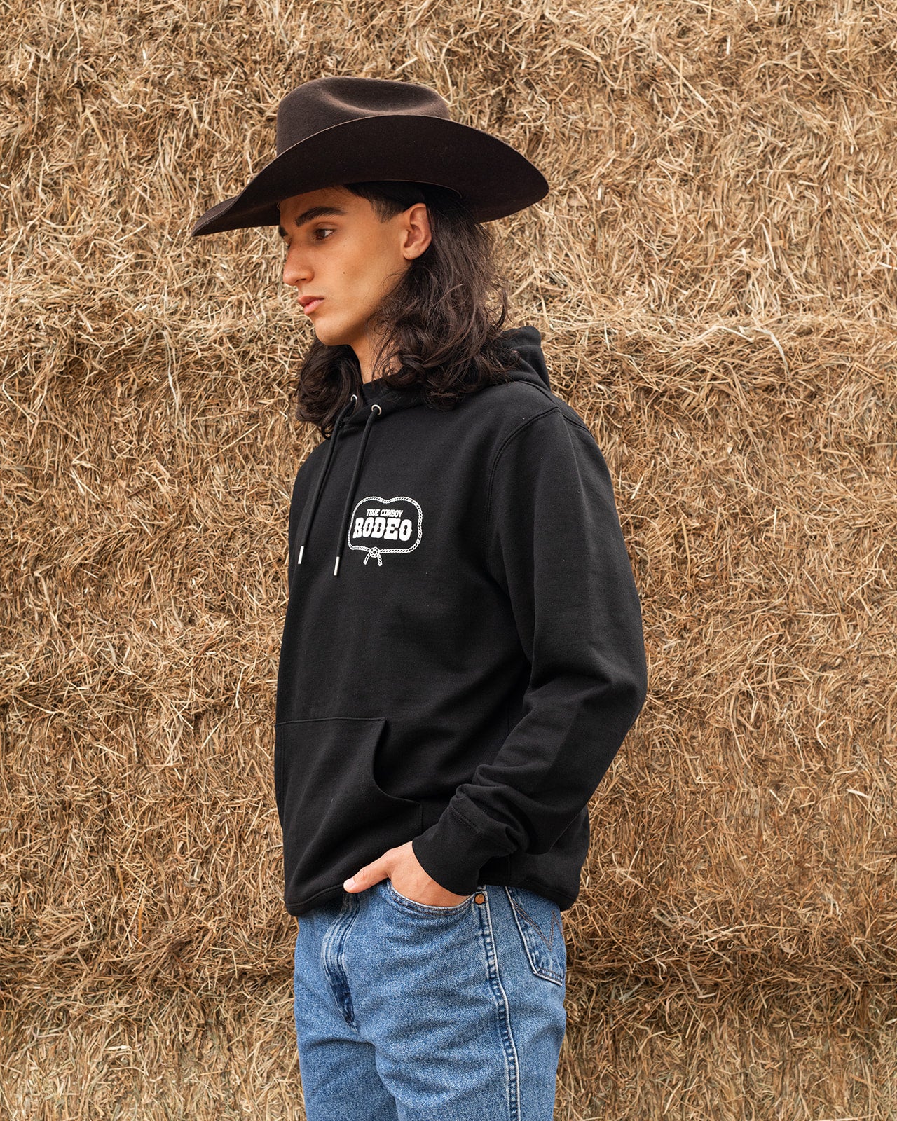 True cowboy rodeo hoodie
