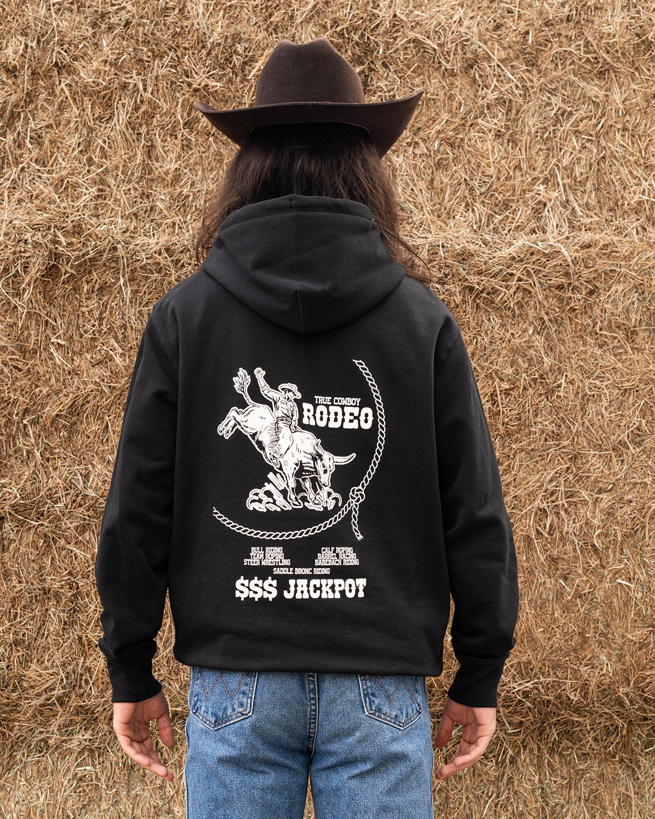 True cowboy rodeo hoodie