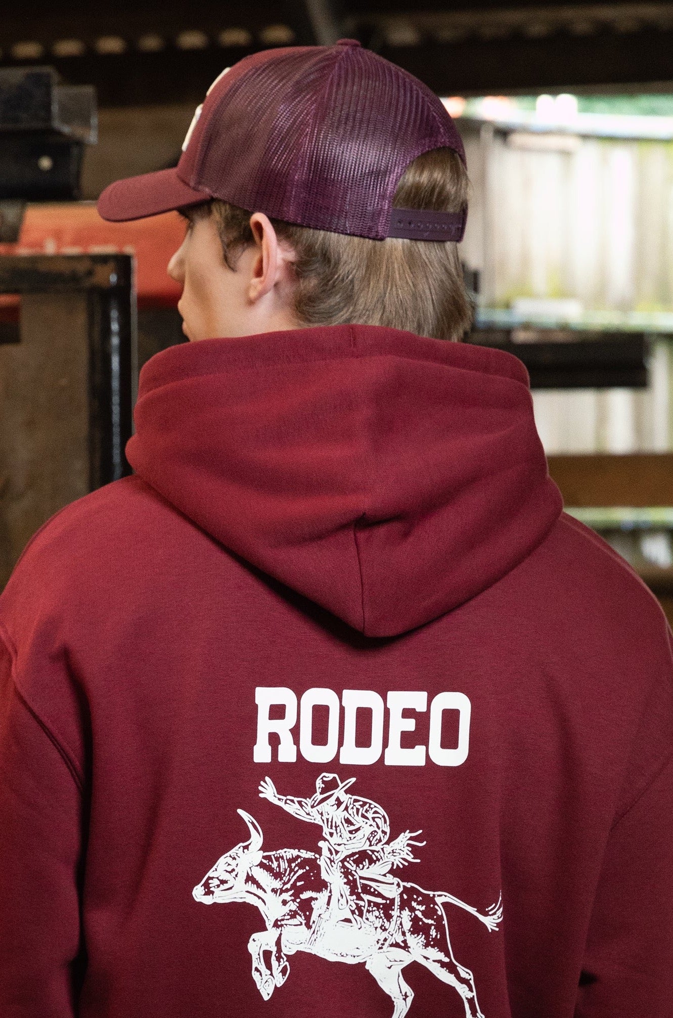 Rodeo cowboy cap