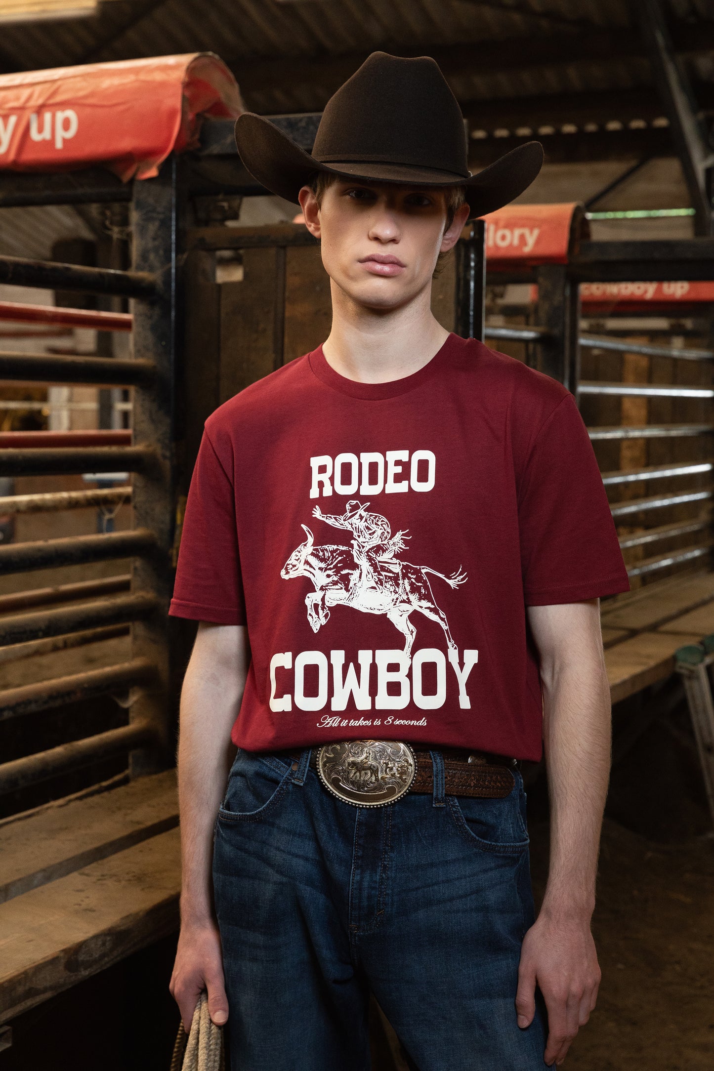 Rodeo cowboy t-shirt