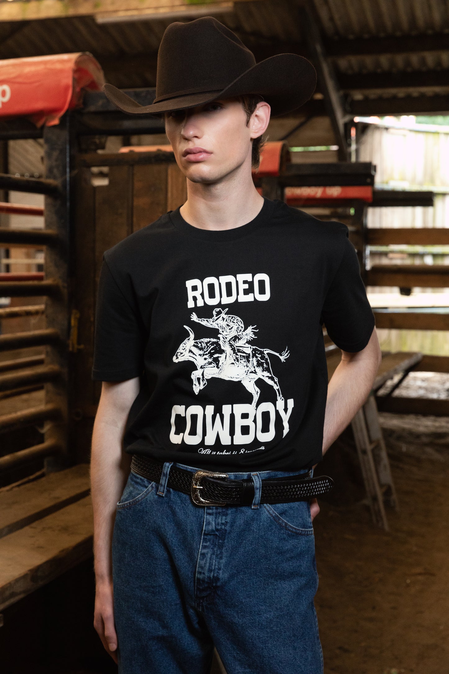 Rodeo cowboy t-shirt
